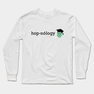 hop·nólogy Logo Flat Long Sleeve T-Shirt